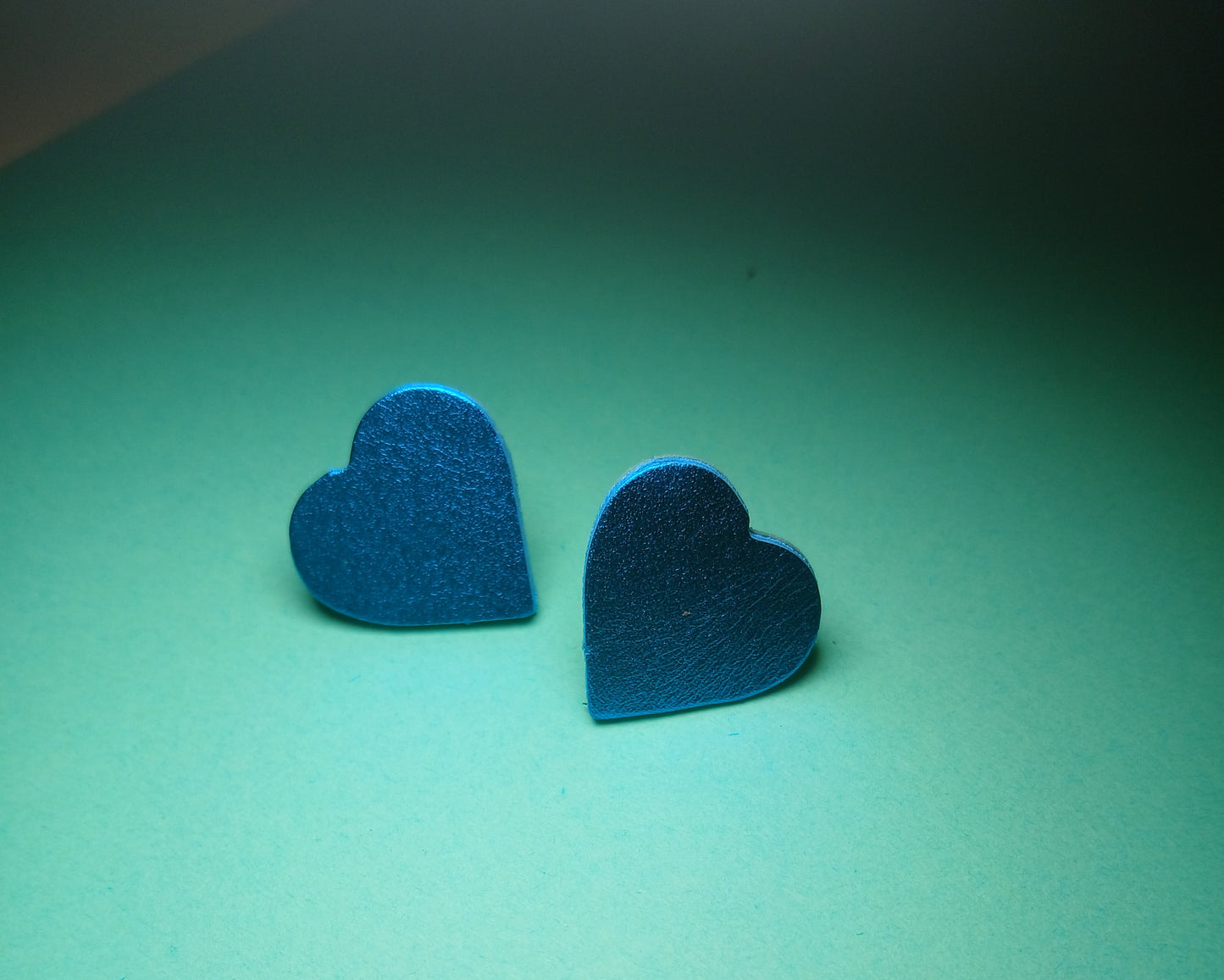 boucles d'oreilles , MINI bleue
