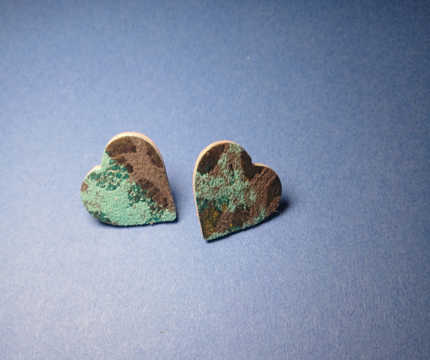 boucles d'oreilles , MINI double couleur