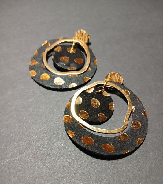 Boucles d'oreilles - PLANET petit pois