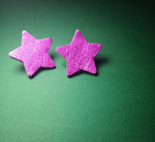 boucles d'oreilles , MINI rose