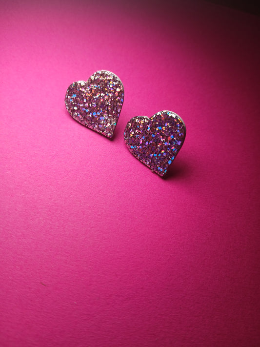 boucles d'oreilles , MINI paillettes