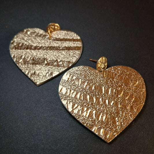 Boucles d'oreilles - COEURS or