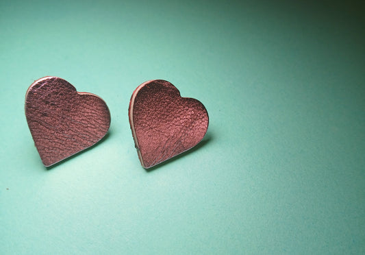 boucles d'oreilles , MINI rose