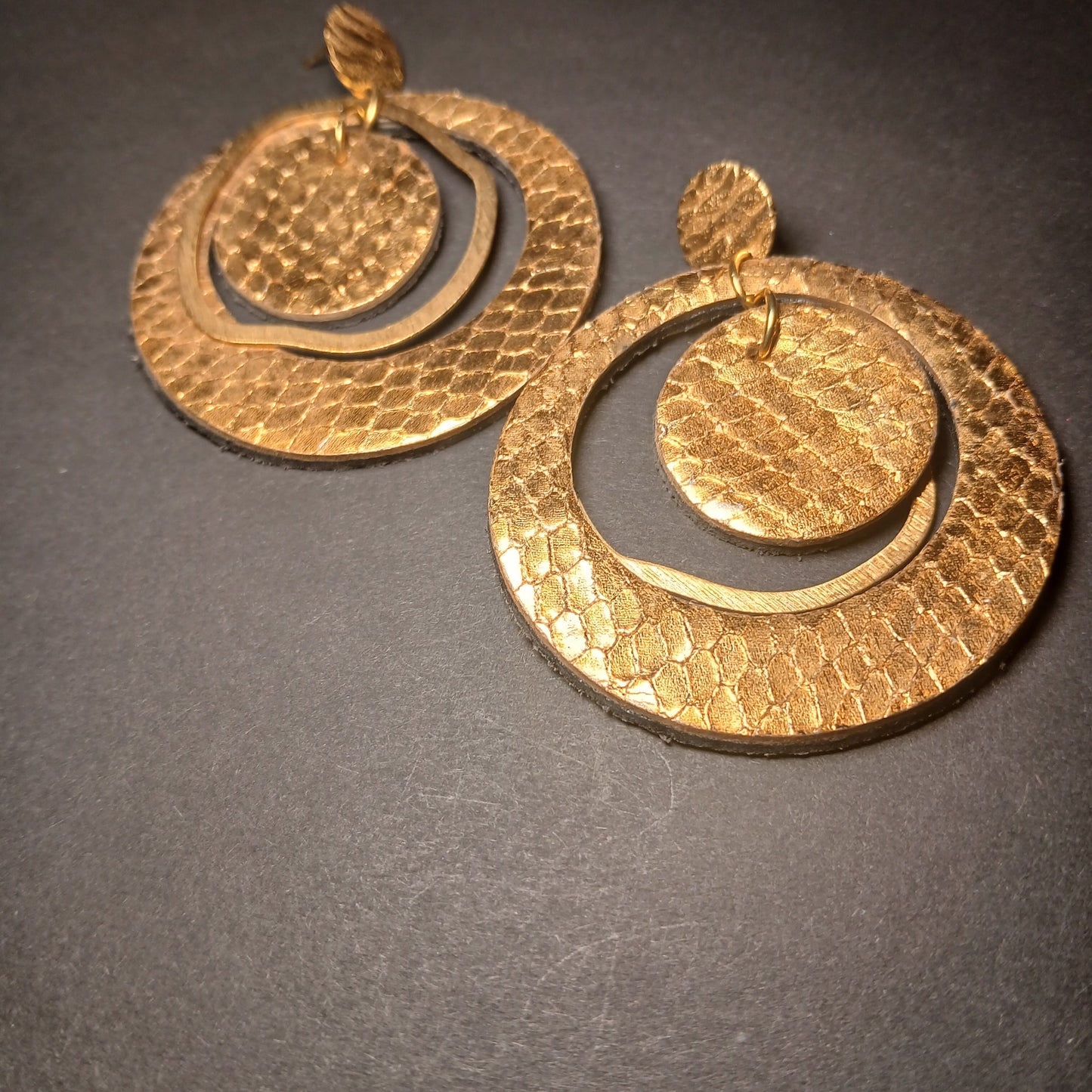 Boucles d'oreilles  PLANET OR