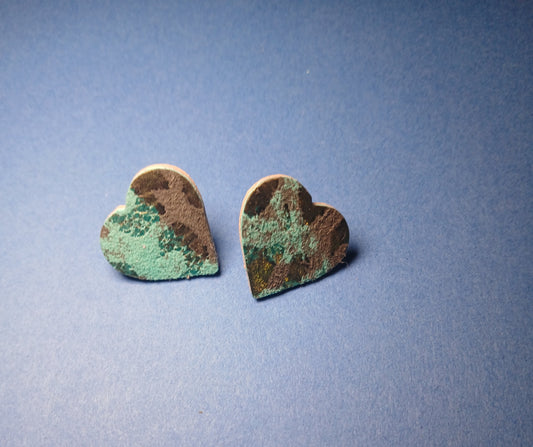 boucles d'oreilles , MINI double couleur