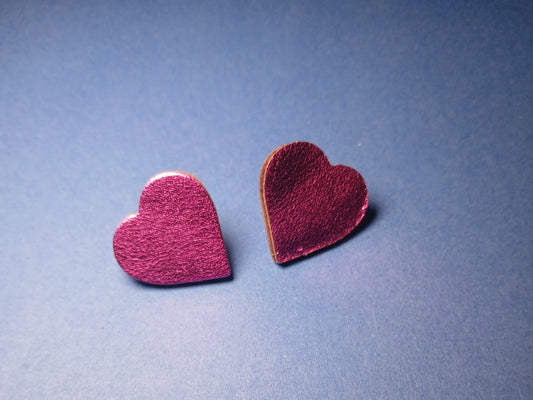 boucles d'oreilles , MINI rose