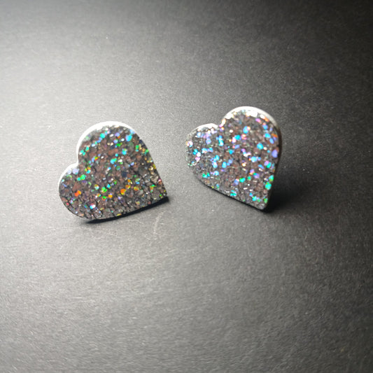 boucles d'oreilles , MINI pailettes