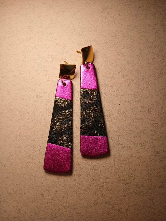 COLLECTION FUNANBULE rose , noir zebré